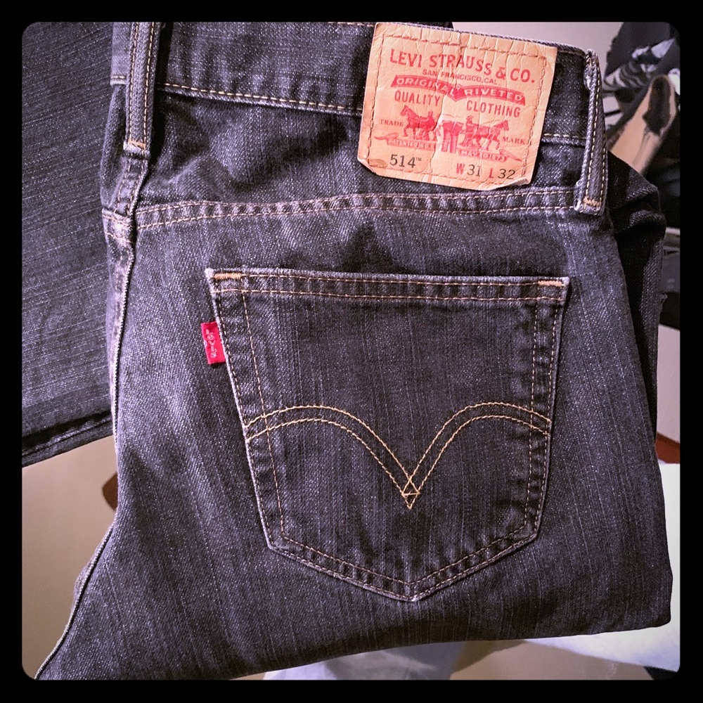 Levi’s - 514 Slim Straight - Black/Wheat 31/32